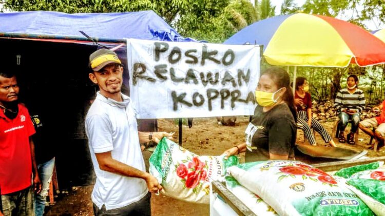 Yayasan Bensa Ema Salurkan Donasi Warga Inggris Dan Amerika Untuk Pengungsi