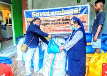 Satu Lamaholot Pastikan Seluruh Bantuan Tersalurkan ke Warga yang Membutuhkan