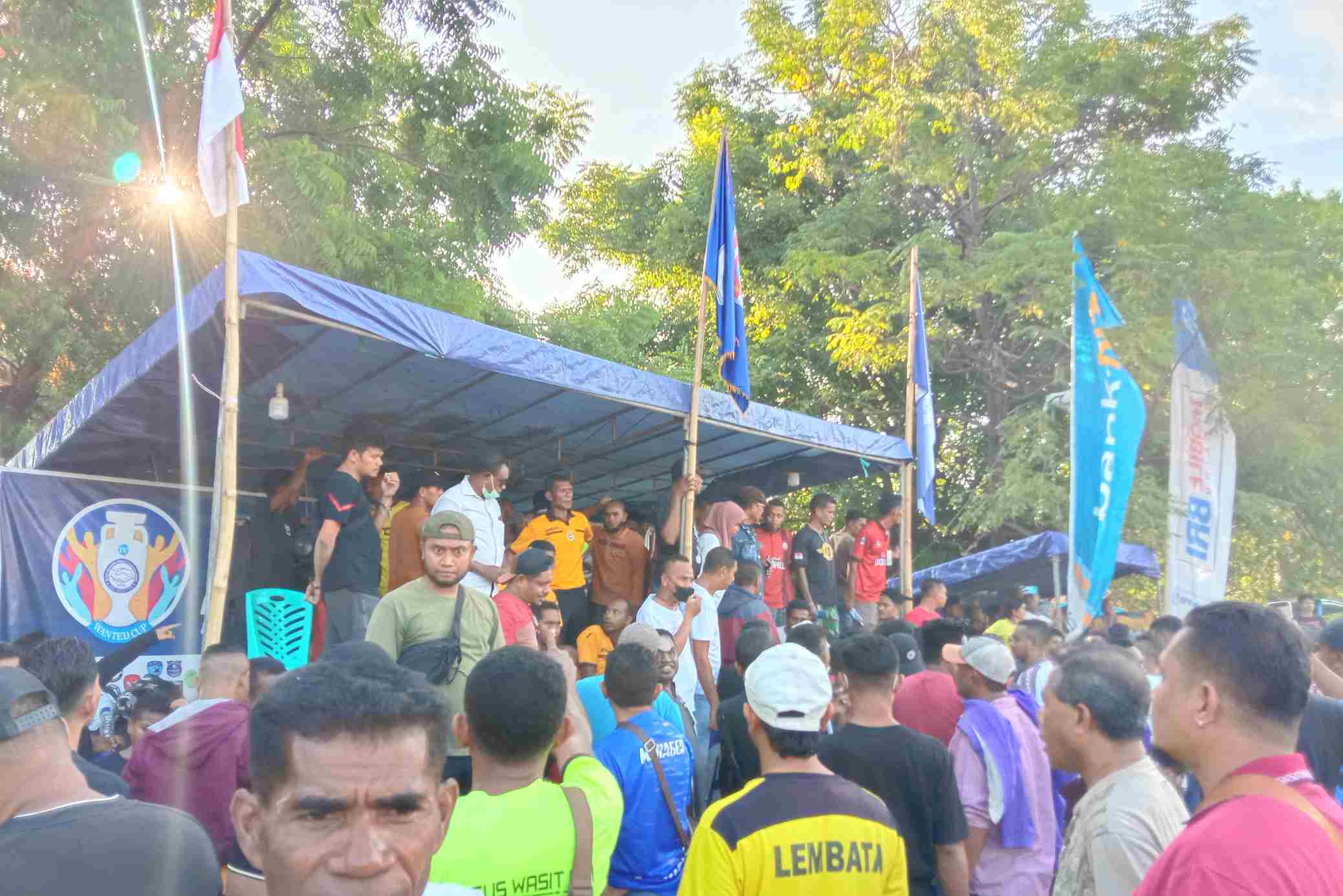 Dunhil FC Vs Ikan Paus FC Berakhir Ricuh