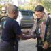 Rombongan Kegiatan Penilaian Festival Desa Binaan  Bank NTT  Disambut Tradisi dalam Balutan Budaya Desa Bour