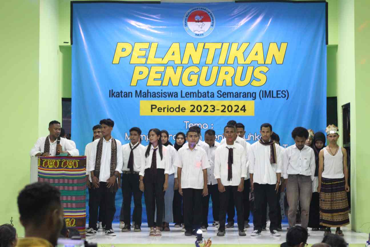 Pengurus Ikatan Mahasiswa Lembata Semarang (IMLES) Resmi Dilantik