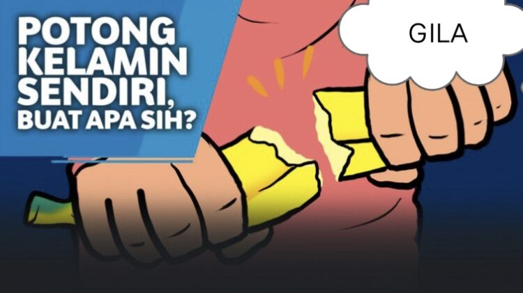 Sadis! Salah Satu Warga Lamalera Nekad Potong Penis Hingga Nyaris Putus