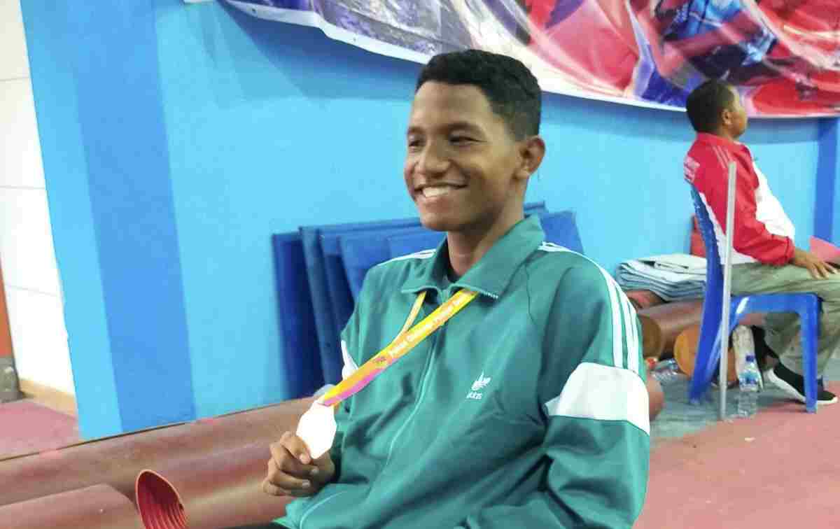 Safiul Bari Anak Kampung Baru Sabet 1 Medali Untuk Flores Timur Dari Cabang Karate