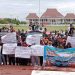 TOLAK Budidaya Mutiara Diteluk Lewoleba, Ratusan Nelayan Pesisir Serang Kantor Bupati Lembata
