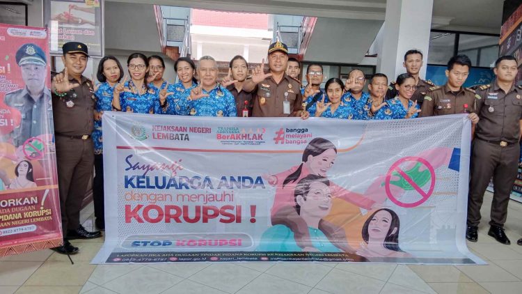 Peringati HBA Ke-64, Kejari Lembata Roadshow Kampanye Pencegahan Korupsi