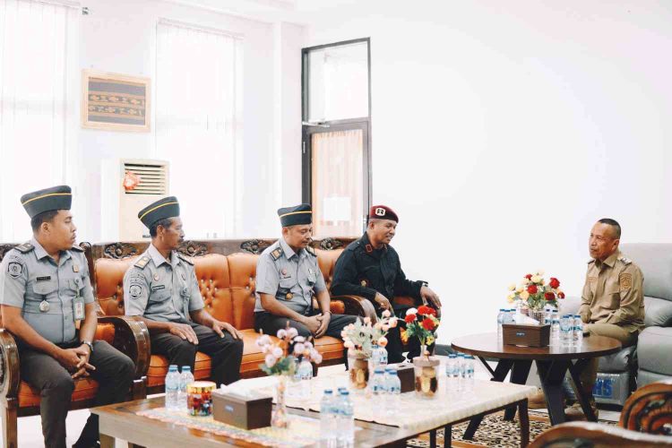 Pererat Sinergi, Kalapas Kelas III Lembata Temui Wabup Nasir