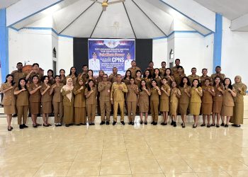 Buka Kegiatan Penguatan Kompetensi Teknis CPNS Lembata, Wabup Nasir: Tumbuhkan Kejujuran, Kedisiplinan dan Profesionalisme