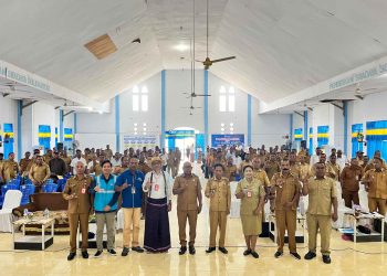 Lembata Gelar Rapat Konsolidasi Kelembagaan Desa, Bupati Kanis Tuaq Tegaskan Pembangunan Desa Tanggung Jawab Bersama
