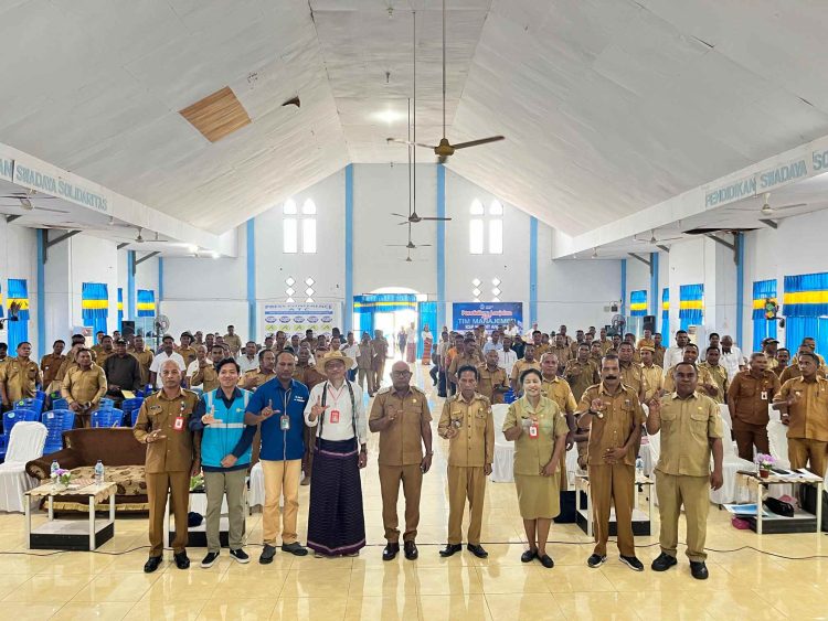 Lembata Gelar Rapat Konsolidasi Kelembagaan Desa, Bupati Kanis Tuaq Tegaskan Pembangunan Desa Tanggung Jawab Bersama
