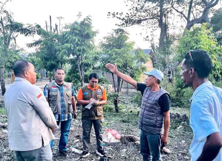 Wabup Nasir Tinjau Rencana Pembangunan Sumur Bor BNPB di Podu dan Tagawiti