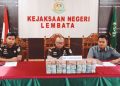 Kasus Tipikor Paket Pekerjaan Jalan Lerahinga Banitobo Inkracht, Uang Negara Kembali, Jaksa Setor Uang Hasil Korupsi 1M ke Kas Negara