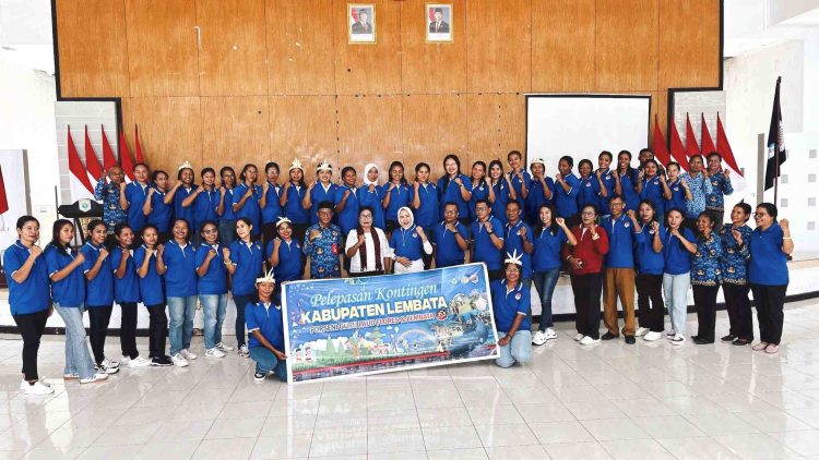 Kontingen Porseni Lembata Resmi Dilepas, Siap Junjung Sportivitas dan Harumkan Nama Daerah