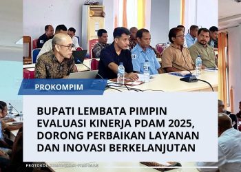 Bupati Lembata Pimpin Evaluasi Kinerja PDAM 2025, Dorong Perbaikan Layanan dan Inovasi Berkelanjutan