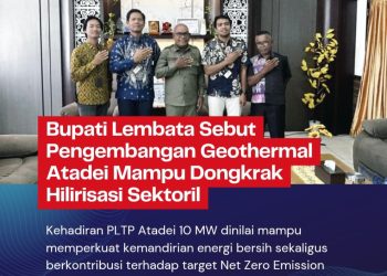 Bupati Lembata Sebut Pengembangan Geothermal Atadei Mampu Dongkrak Hilirisasi Sektoril