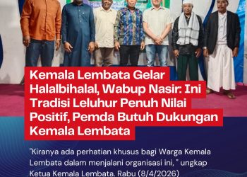Kemala Lembata Gelar Halalbihalal, Wabup Nasir: Ini Tradisi Leluhur Penuh Nilai Positif, Pemda Butuh Dukungan Kemala Lembata