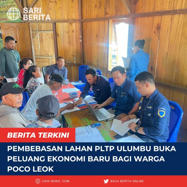 Pembebasan Lahan PLTP Ulumbu Buka Peluang Ekonomi Baru bagi Warga Poco Leok