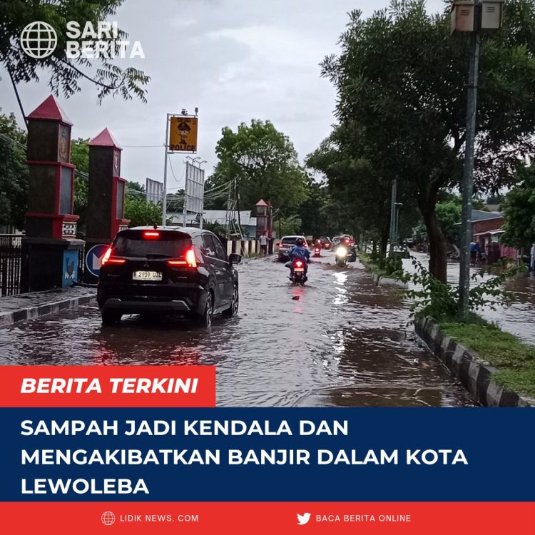 Sampah Jadi Kendala dan Mengakibatkan Banjir dalam Kota Lewoleba