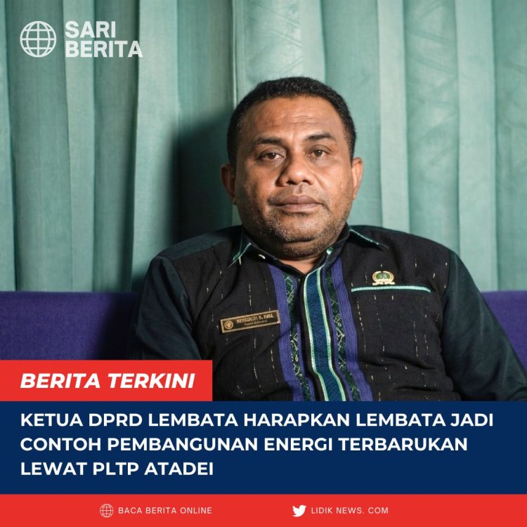 Ketua DPRD Lembata Harapkan Lembata Jadi Contoh Pembangunan Energi Terbarukan Lewat PLTP Atadei