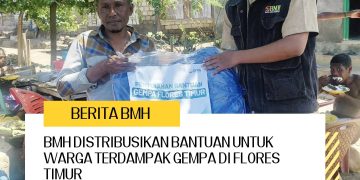 Solidaritas Cepat: BMH Distribusikan Bantuan untuk Warga Terdampak Gempa di Flores Timur