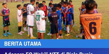 Adonara FC Wakili NTT di Piala Dunia Anak Indonesia 2026, Pemda Flotim Beri Dukungan Penuh