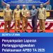 Penyampaian Laporan Pertanggungjawaban Pelaksanaan APBD TA 2025 dalam Rapat Paripurna DPRD