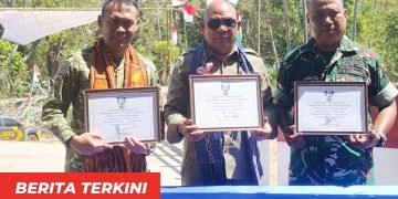 Jembatan Perintis Garuda di Lembata Diresmikan, Wujud Nyata Karya Bakti TNI-AD untuk Masyarakat Pelosok