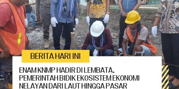 Enam KNMP Hadir di Lembata, Pemerintah Bidik Ekosistem Ekonomi Nelayan dari Laut hingga Pasar