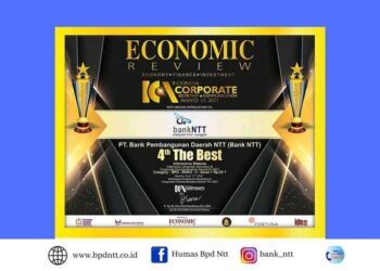 Bank NTT Raih Prestasi Gemilang Tingkat Nasional