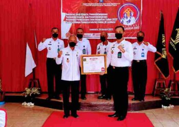 Optimis Raih Predikat WBK Tahun 2022 , Lapas Lembata Laksanaan Deklarasi Janji Kinerja