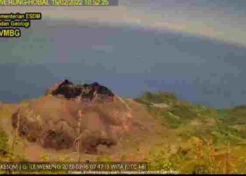 LEMBATA : Status Gunung Api ILI Werung Level II Waspada
