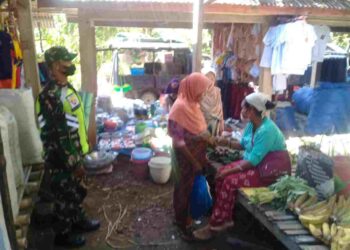 Babinsa Monitoring Wilayah Secara Berkala