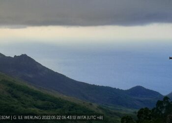 Gunung Api Ili Werung Level II Siaga
