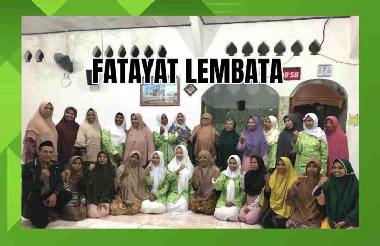 Pengurus Fatayat Safari Buka Puasa Bersama Para Santri di Lembata, NTT