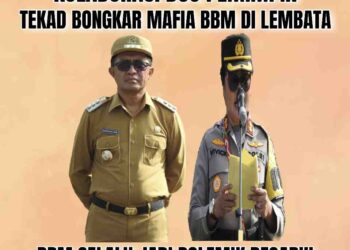 Bupati Jawa : SPBU Harus Buka Pagi, Kapolres Vivick : Tekad Berantas Mafia BBM