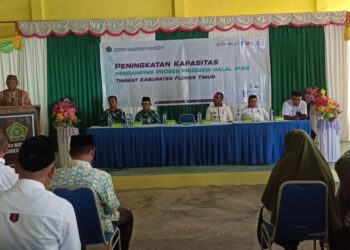 Gelar P3H, Simak, Ini Pesan Kakan Kemenag Flotim Kepada 103 Peserta