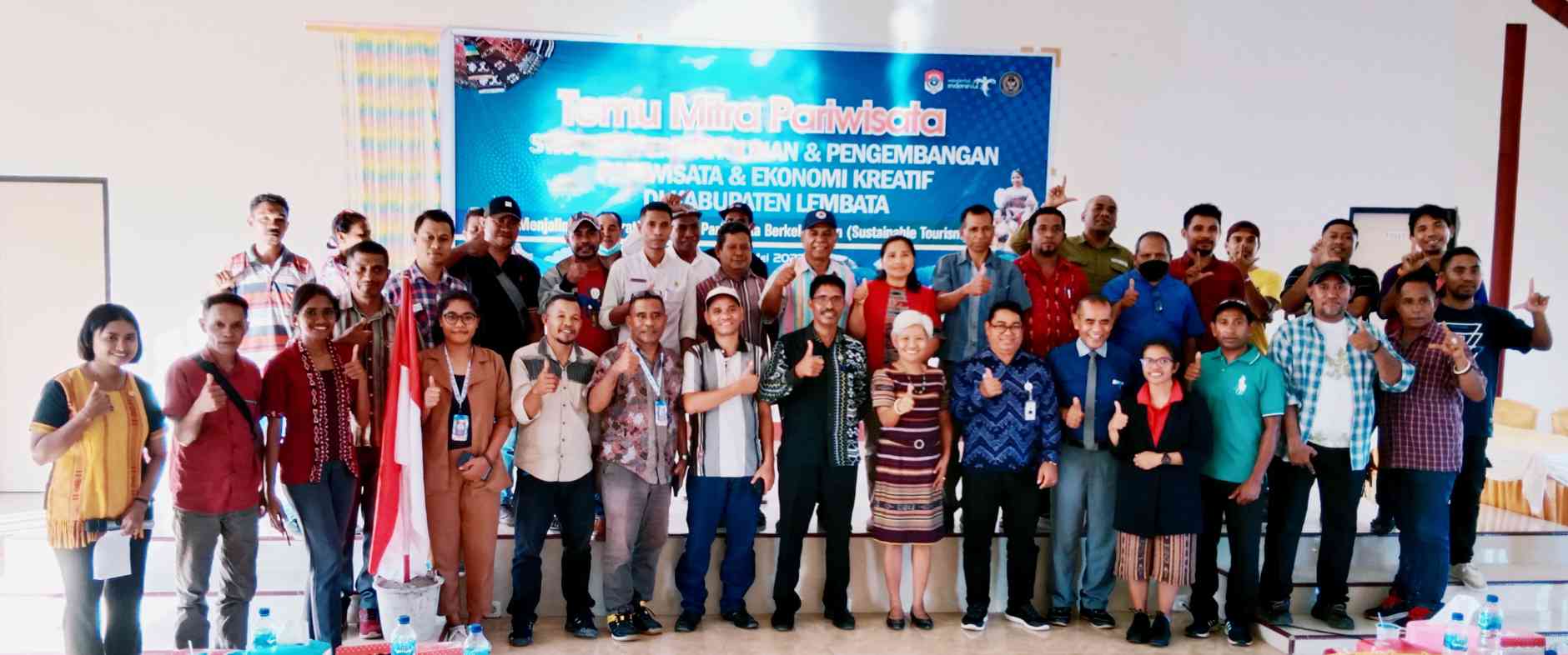 DISPAREKRAF Lembata, Menjalin Mitra Strategis untuk Pariwisata Berkelanjutan (Sustainable Tourism)