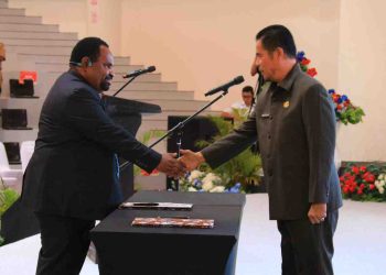 Elpius Hugi,S.Pd.M.A. Apresiasi Atas penunjukkan Dr.M. Ridwan Rumasukun,SE.,MM sebagai Penjabat Gubernur Papua