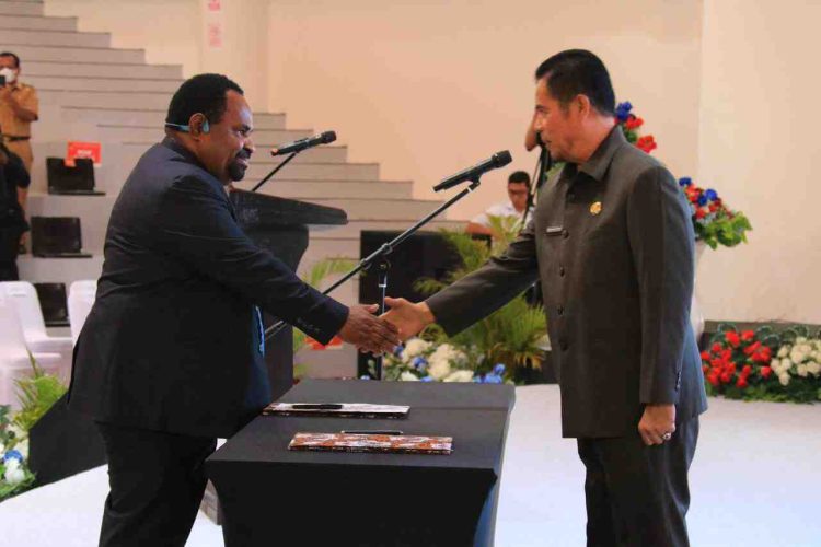 Elpius Hugi,S.Pd.M.A. Apresiasi Atas penunjukkan Dr.M. Ridwan Rumasukun,SE.,MM sebagai Penjabat Gubernur Papua