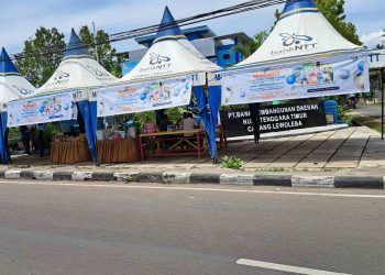 Bank NTT Cabang Lewoleba Gelar Bazar UMKM Menuju Nataru, Program Nagi dan Hemat Warnai Bazar UMKM