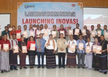 Pj Bupati Tan, Resmi Launching 82 Ide Inovasi Daerah Kabupaten Lembata 2023