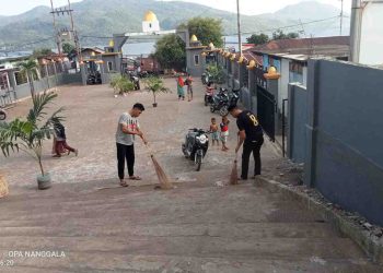 BKM Masjid Agung Syuhada Larantuka dan Umat Muslim Ekasapta Gelar Baksos