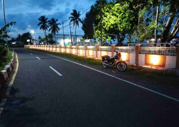 Astaga! Ada Pencuri Gasak Lampu Taman di Pantai Wulen Luo Lewoleba