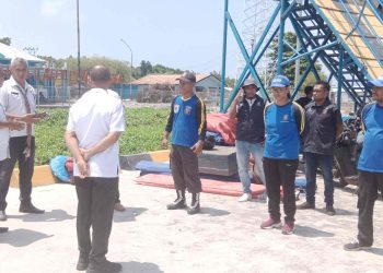 Pemda Lembata Lepas 10 Taruna Tagana Menuju Bencana Erupsi Gunung Laki-laki Lewotobi Flotim