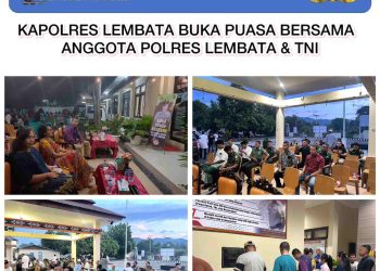 Begini Cara Kapolres Vivick Tjangkung Mensyukuri Nikmat Tuhan Dihari Ultahnya, Berbuka Puasa Bersama Merajut Tali Silaturahmi