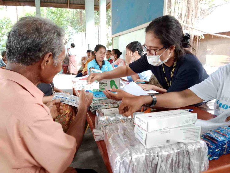 84 Kasus ISPA Meningkat Akibat Erupsi Ili Lewotolok, Dua Desa di ILTIM Terima Pelayanan Kesehatan