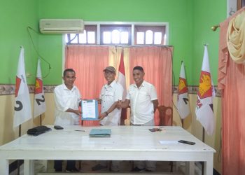 BaCaBup Stefanus Ola Demon Resmi Mendaftar ke Gerindra Flotim