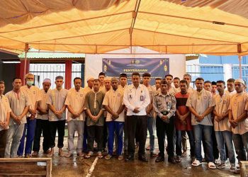 Perayaan Idul Fitri 1445 H, Lapas Lembata Gelar Sholat Ied Dan Pemberian Remisi Kepada WBP