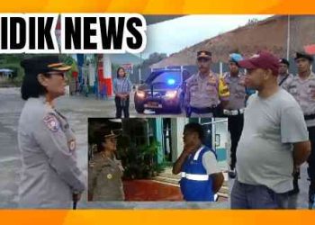 Kapolres Vivick Pantau Pelayanan BBM di SPBU dan PLN UPL Cabang Lewoleba