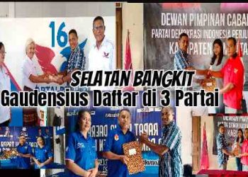 Selatan Bangkit! BaCaBup Gaudensius Putra Asal Atadei Resmi Mendaftar di Tiga Parpol