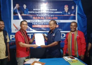 Usai Antar Botol, Heri Wijaya & Rama Daftar di Partai NasDem : ” Kami Masih Butuh Teman”